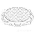 Ductile Round Manhole Cover And Frame BS EN124 D400